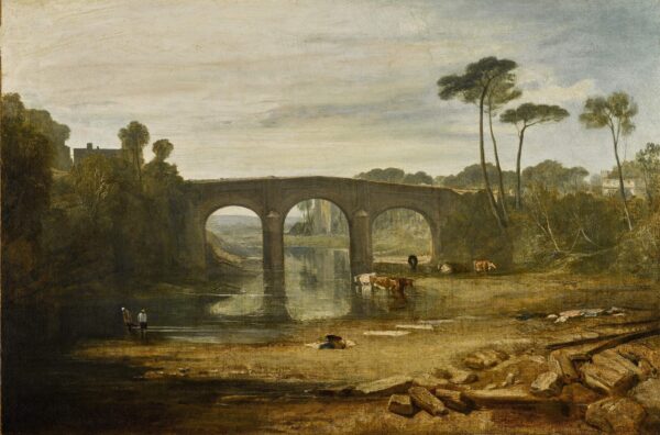 Whalley Bridge and Abbey - by J. M. W. Turner