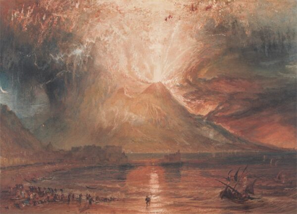 Vesuvius in Eruption - by J. M. W. Turner