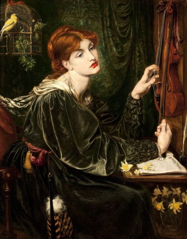 Veronica Veronese - by Dante Gabriel Rossetti