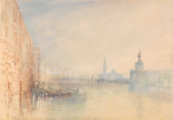 Venice, The Mouth of the Grand Canal - by J. M. W. Turner