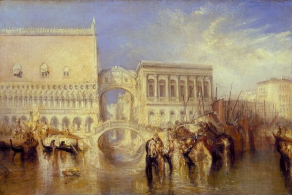 Venice, the Bridge of Sighs - by J. M. W. Turner