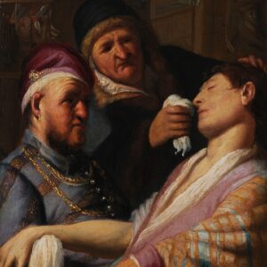 Unconscious Patient (Allegory of Smell) - by Rembrandt