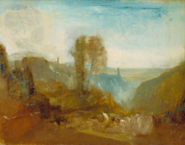 Tivoli, the Cascatelle - by J. M. W. Turner