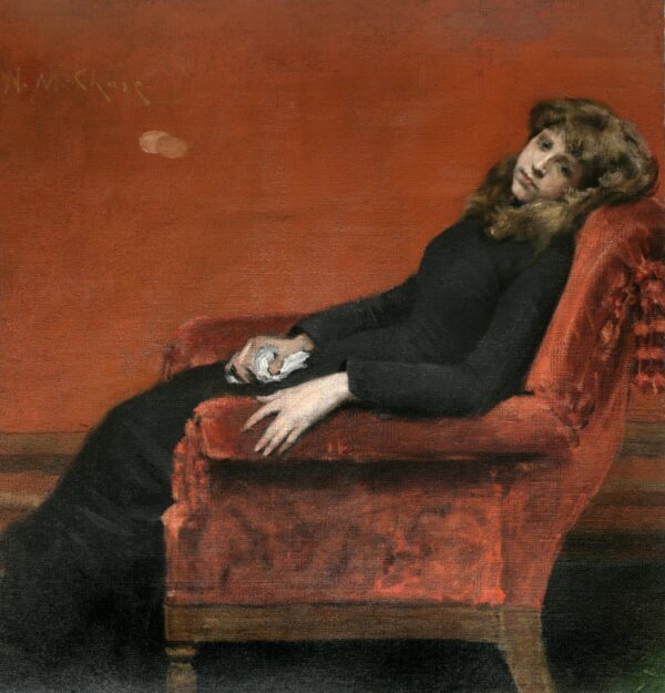 The Young Orphan - by William Merritt Chase