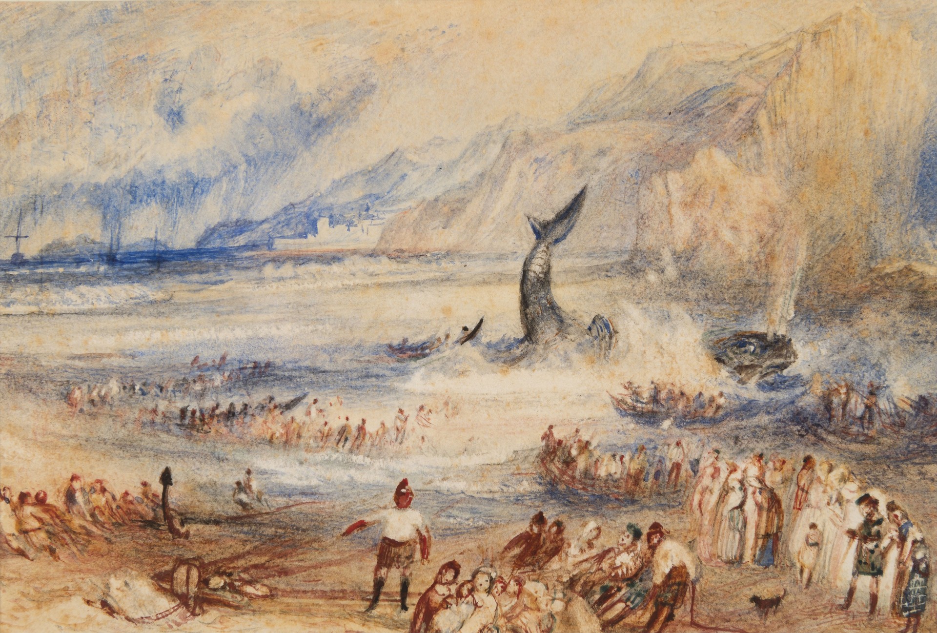 The Whale on Shore - by J. M. W. Turner