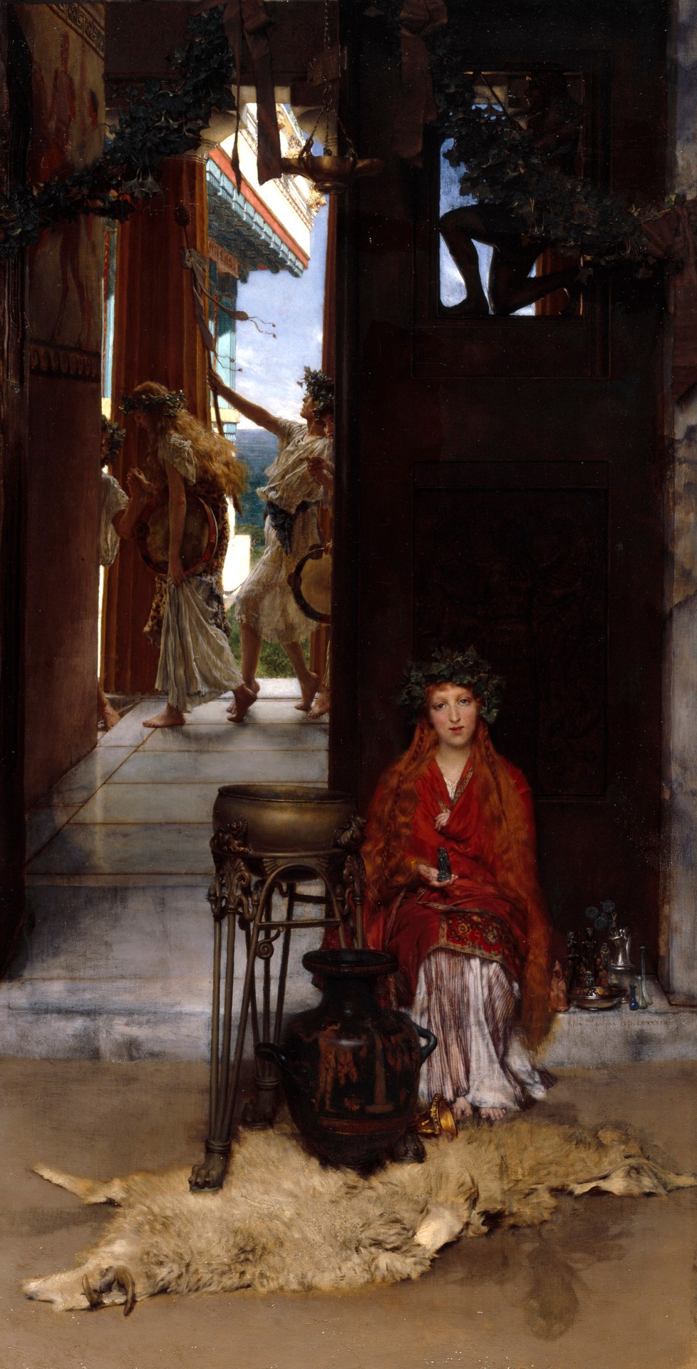 The Way to the Temple - by Lawrence Alma-Tadema
