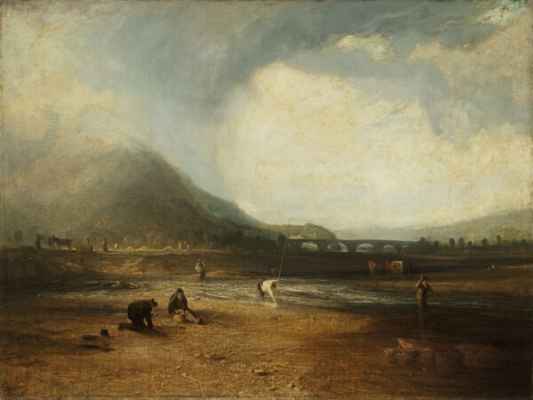 The Trout Stream - by J. M. W. Turner