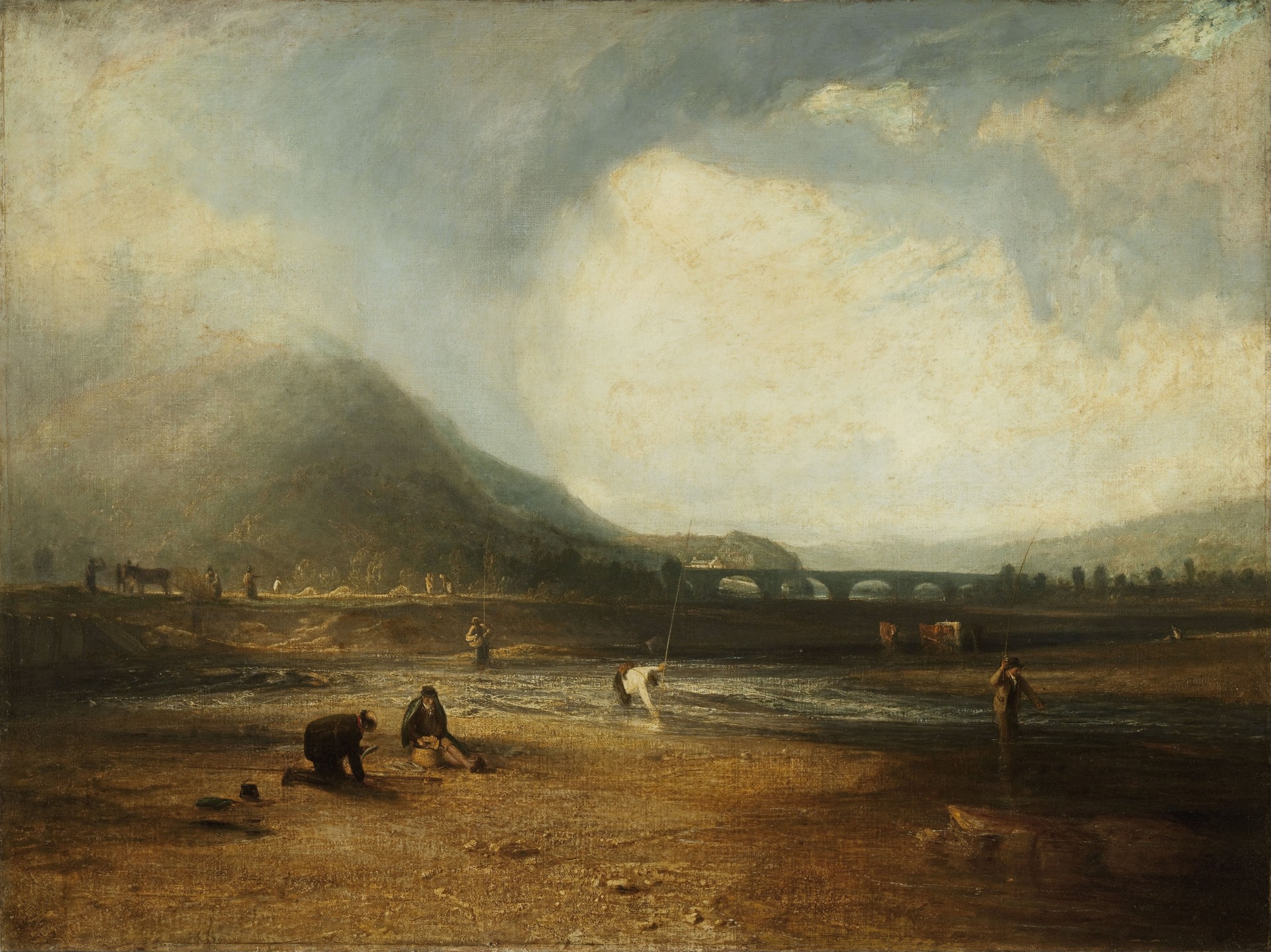 The Trout Stream - by J. M. W. Turner