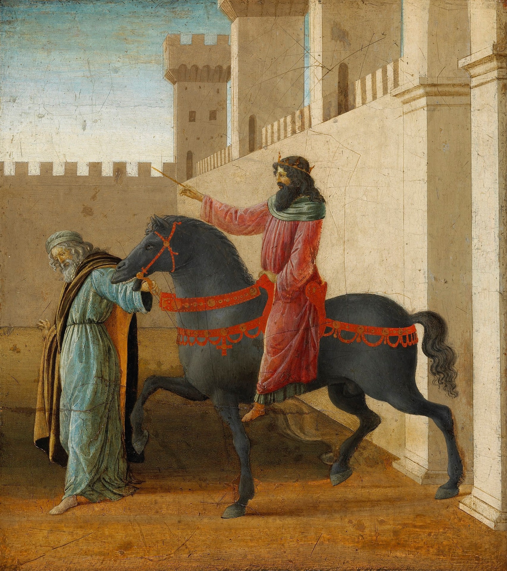The Triumph of Mordecai, from "The Story of Esther" - by Sandro Botticelli