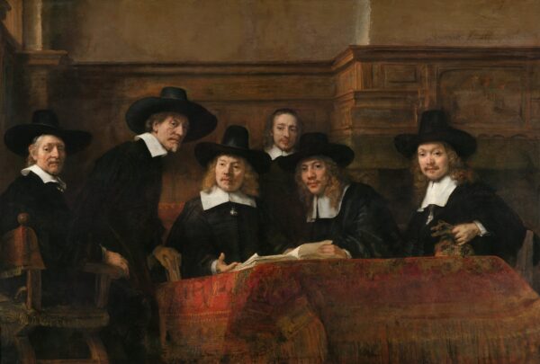 The Syndics - by Rembrandt