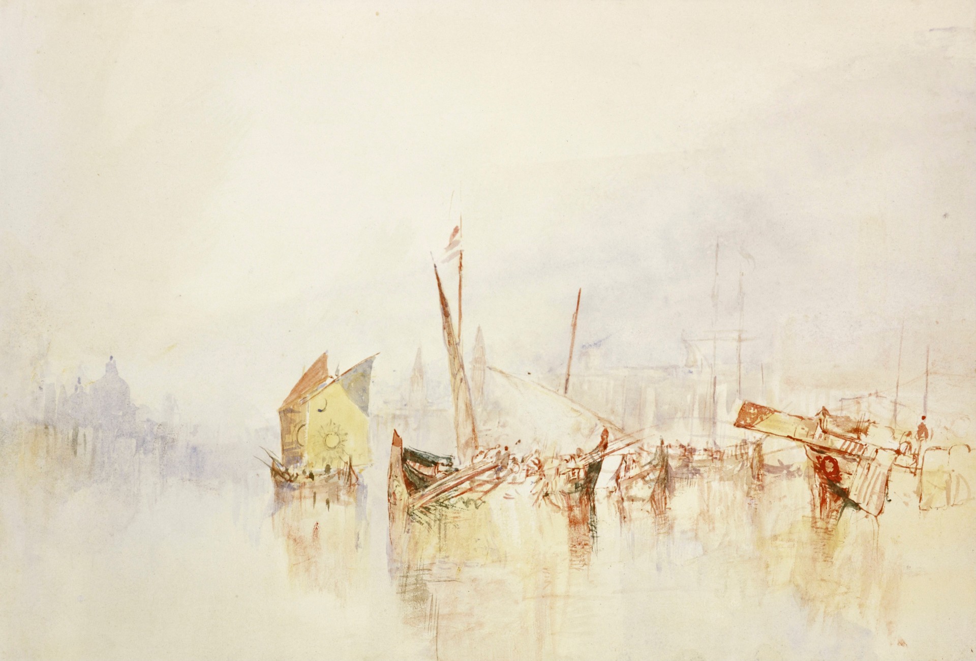 The Sun of Venice - by J. M. W. Turner