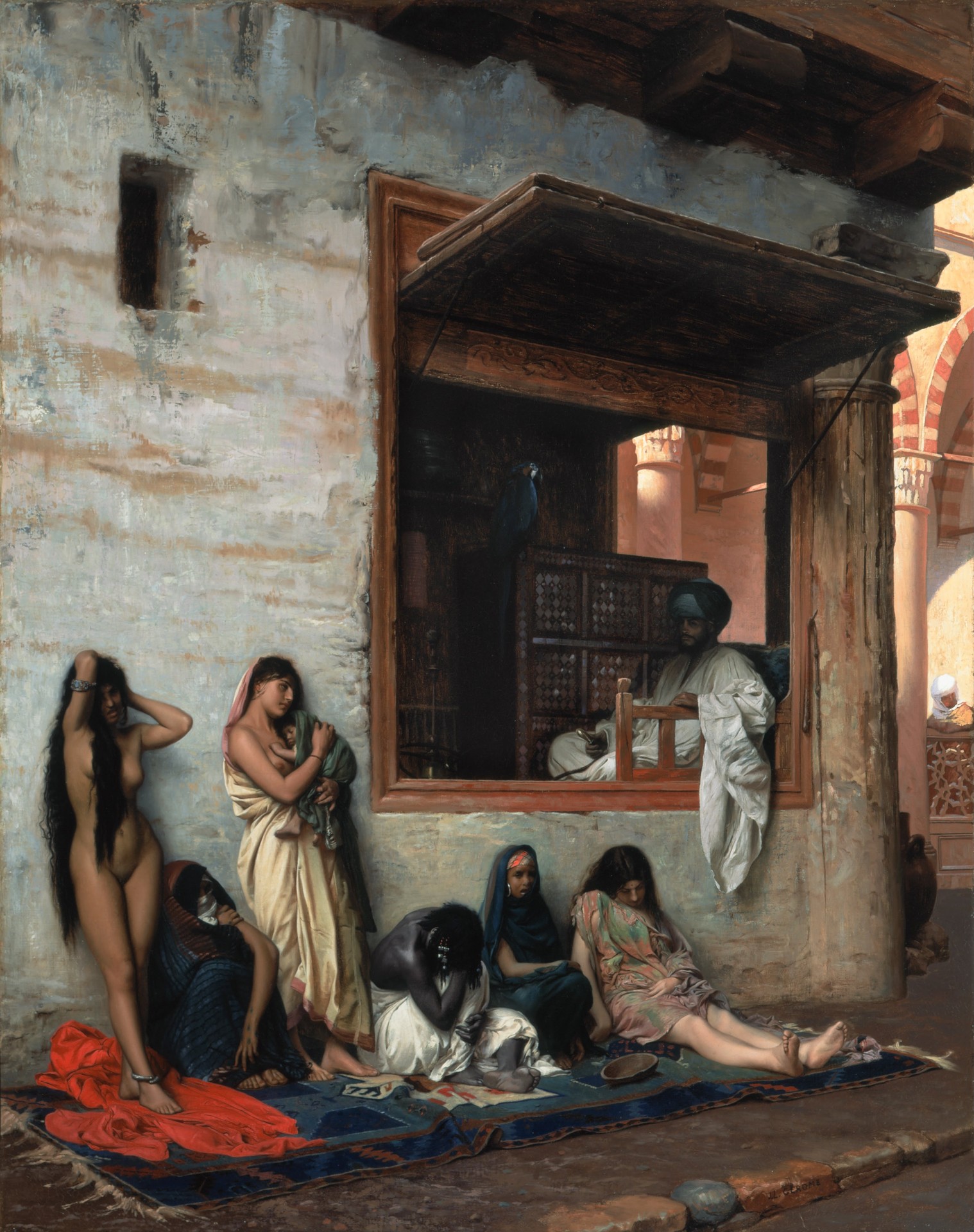 The Slave Market - by Jean-Léon Gérôme