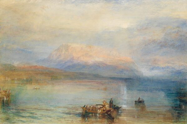 The Red Rigi - by J. M. W. Turner