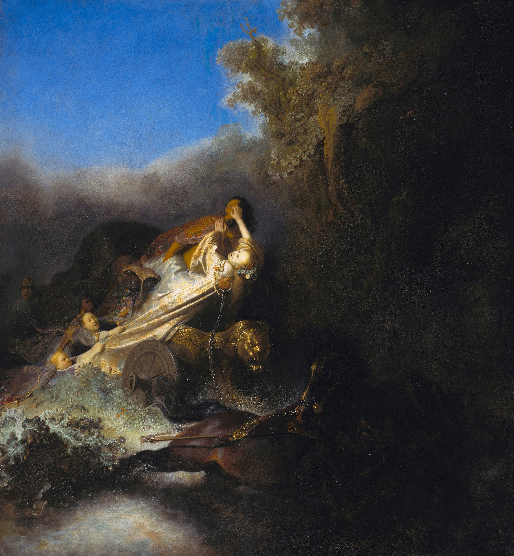 The Rape of Proserpine - by Rembrandt
