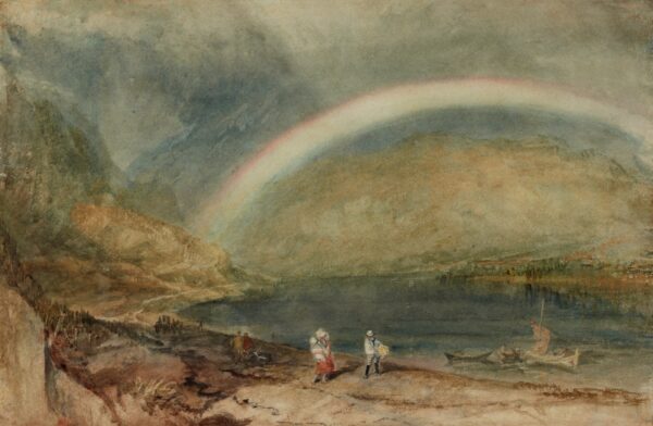 The Rainbow: Osterspai and Filsen - by J. M. W. Turner