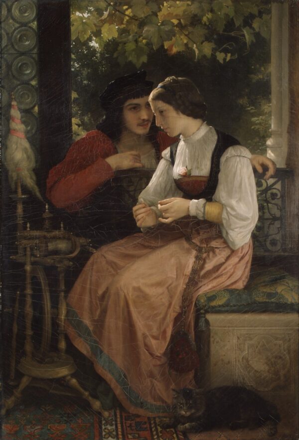 The Proposal - by William-Adolphe Bouguereau