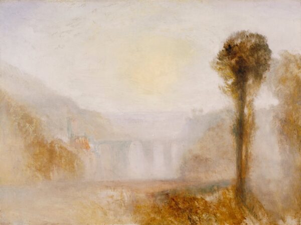 The Ponte Delle Torri, Spoleto - by J. M. W. Turner