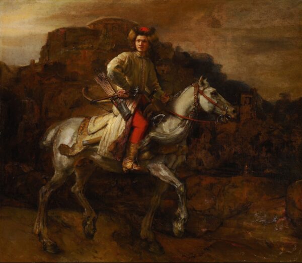 The Polish Rider - by Rembrandt
