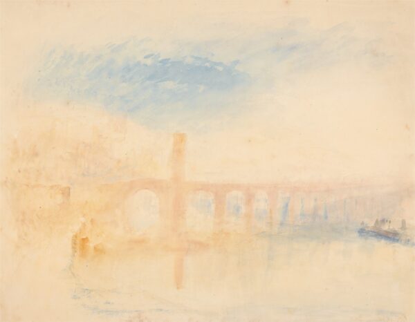 The Moselle Bridge, Coblenz - by J. M. W. Turner