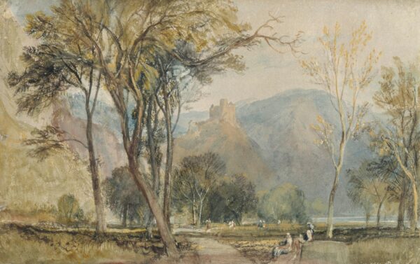 The Marxburg - by J. M. W. Turner