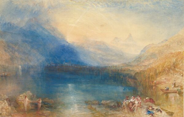 The Lake of Zug - by J. M. W. Turner
