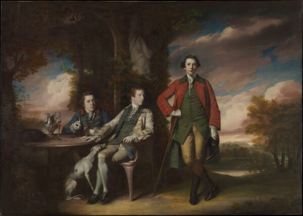 The Honorable Henry Fane (1739–1802) with Inigo Jones and Charles Blair - by Joshua Reynolds