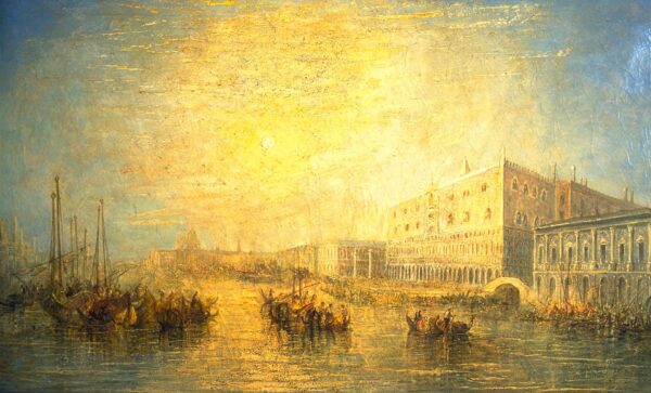 The Grand Canal, Venice - by J. M. W. Turner