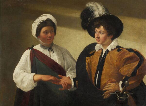 The Fortune Teller - by Caravaggio