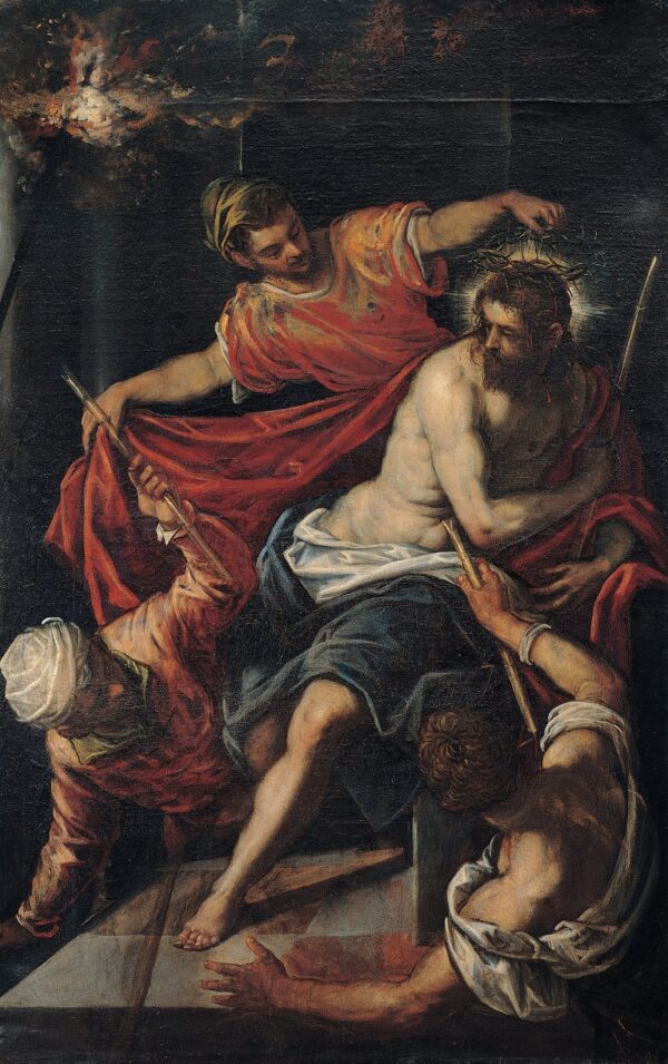 The Flagellation - by Tintoretto