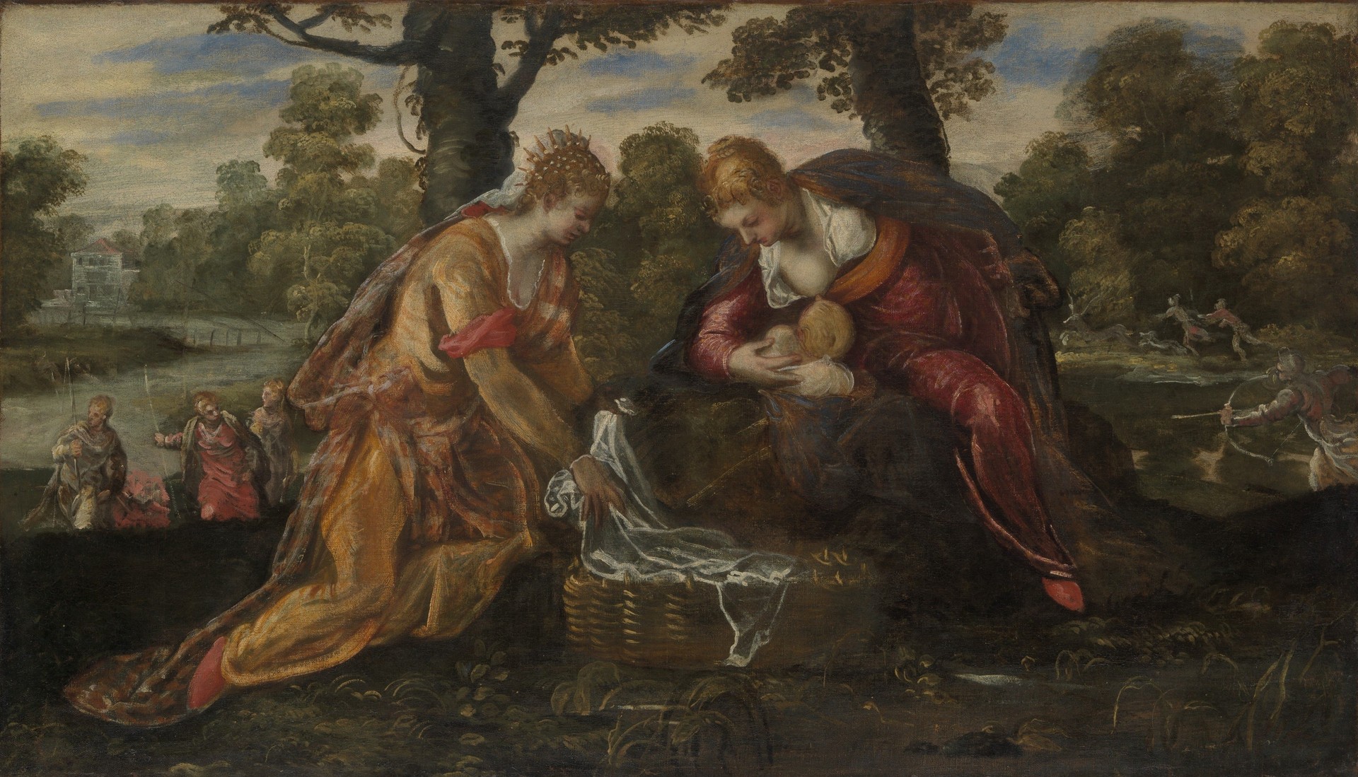 The Finding of Moses - by Tintoretto