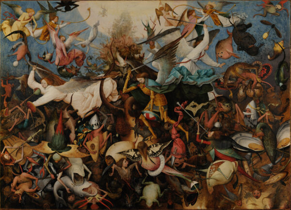 The Fall of the Rebel Angels - by Pieter Bruegel the Elder