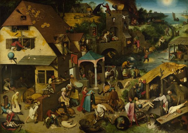 The Dutch Proverbs - by Pieter Bruegel the Elder