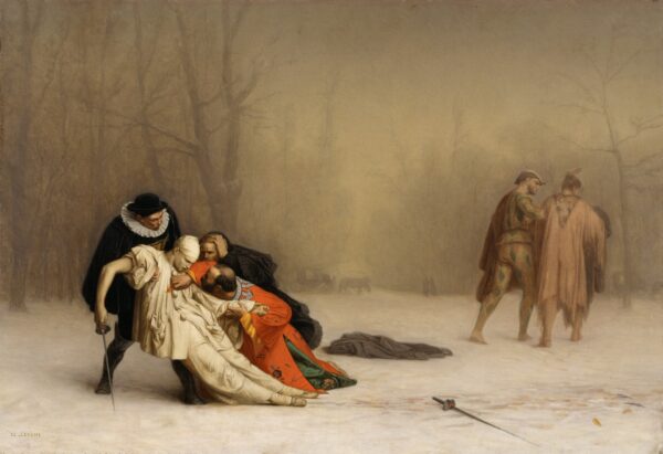 The Duel After the Masquerade - by Jean-Léon Gérôme