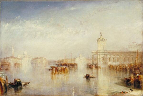 The Dogano, San Giorgio, Citella, from the Steps of the Europa - by J. M. W. Turner
