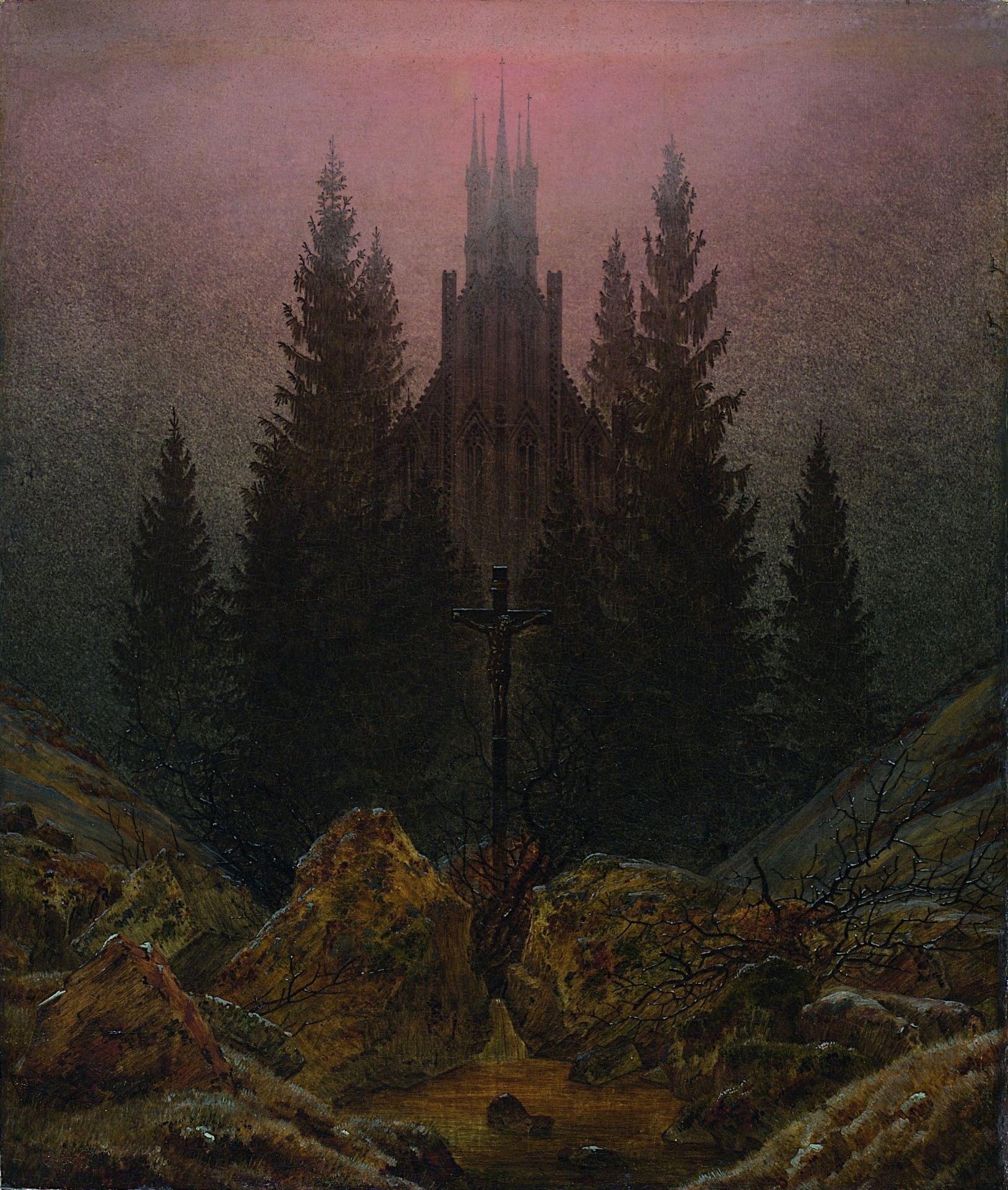 The Cross in the Mountains - by Caspar David Friedrich