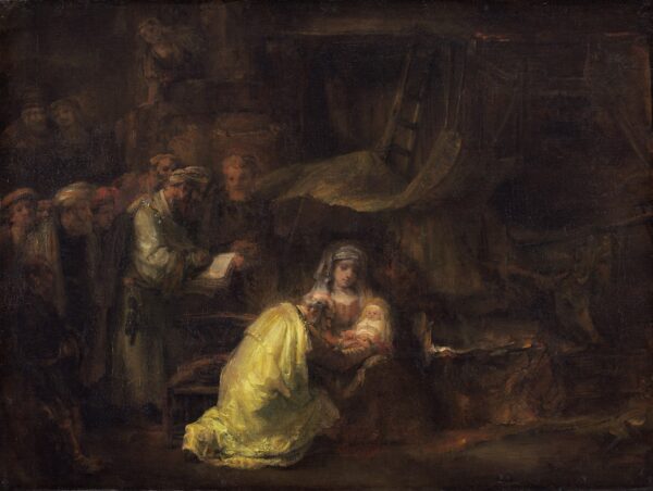 The Circumcision - by Rembrandt