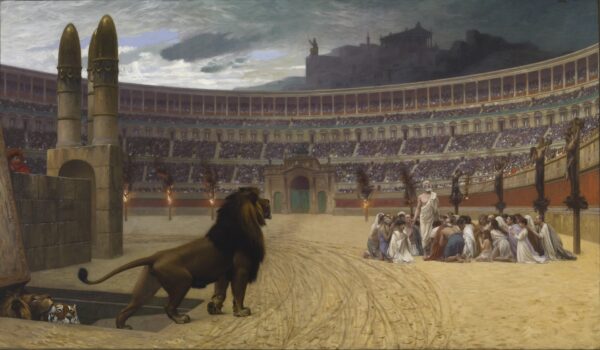 The Christian Martyrs' Last Prayer - by Jean-Léon Gérôme