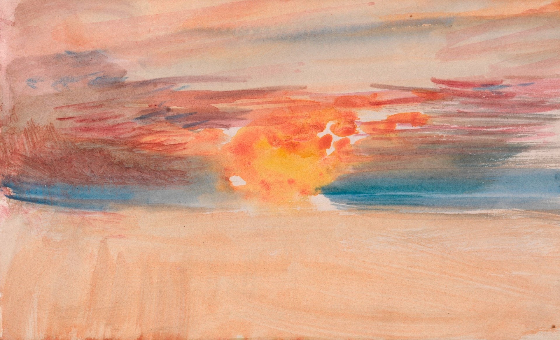 The Channel Sketchbook - by J. M. W. Turner