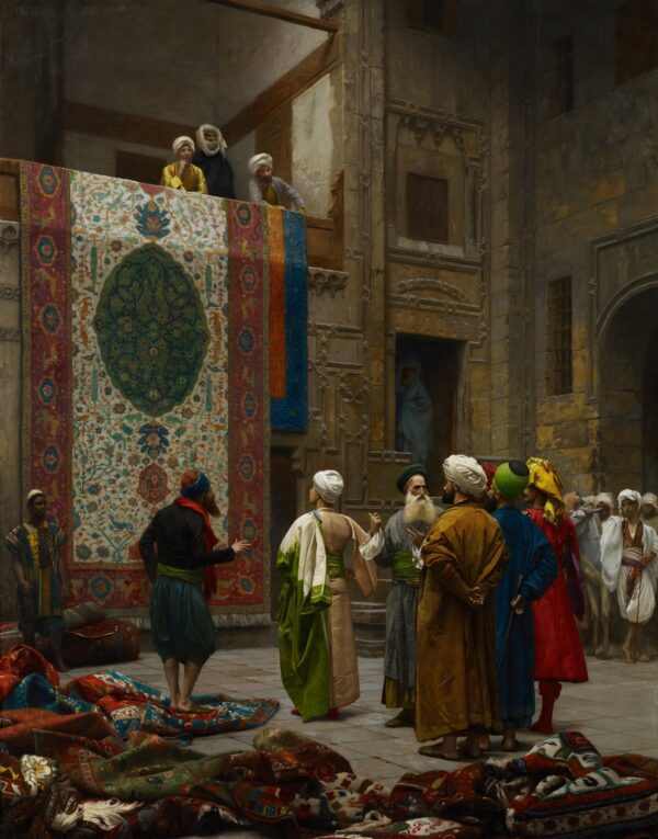 The Carpet Merchant - by Jean-Léon Gérôme
