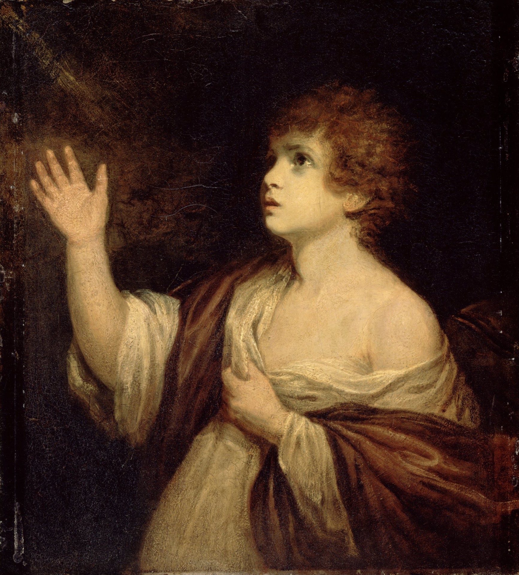 The Calling of Samuel - by Joshua Reynolds