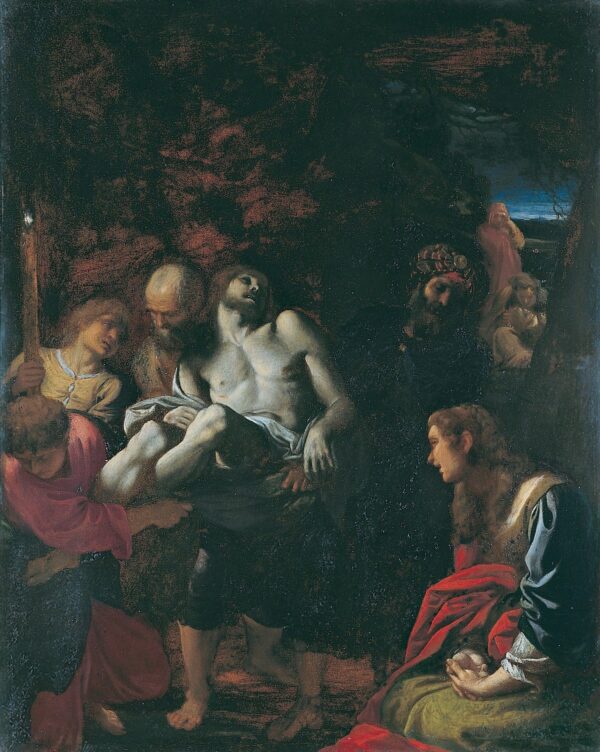 The Burial of Christ - by Annibale Carracci
