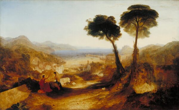 The Bay of Baiae, with Apollo and the Sibyl - by J. M. W. Turner