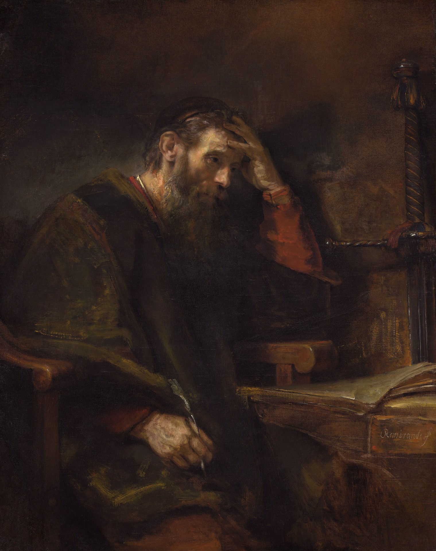 The Apostle Paul - by Rembrandt