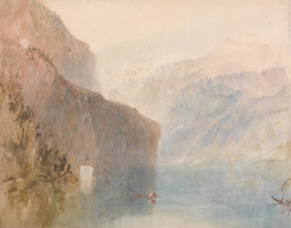 Tell's Chapel, Lake Lucerne - by J. M. W. Turner