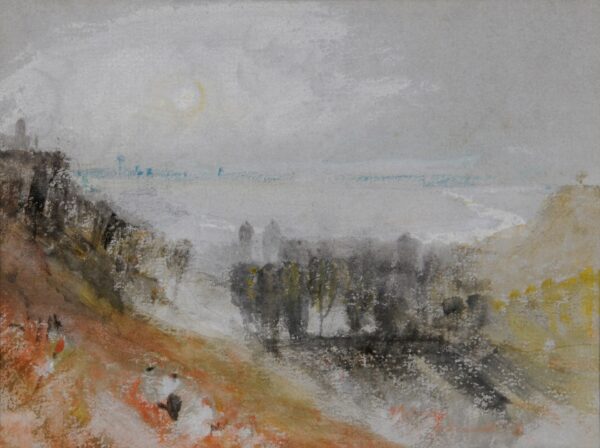 Tancarville - by J. M. W. Turner