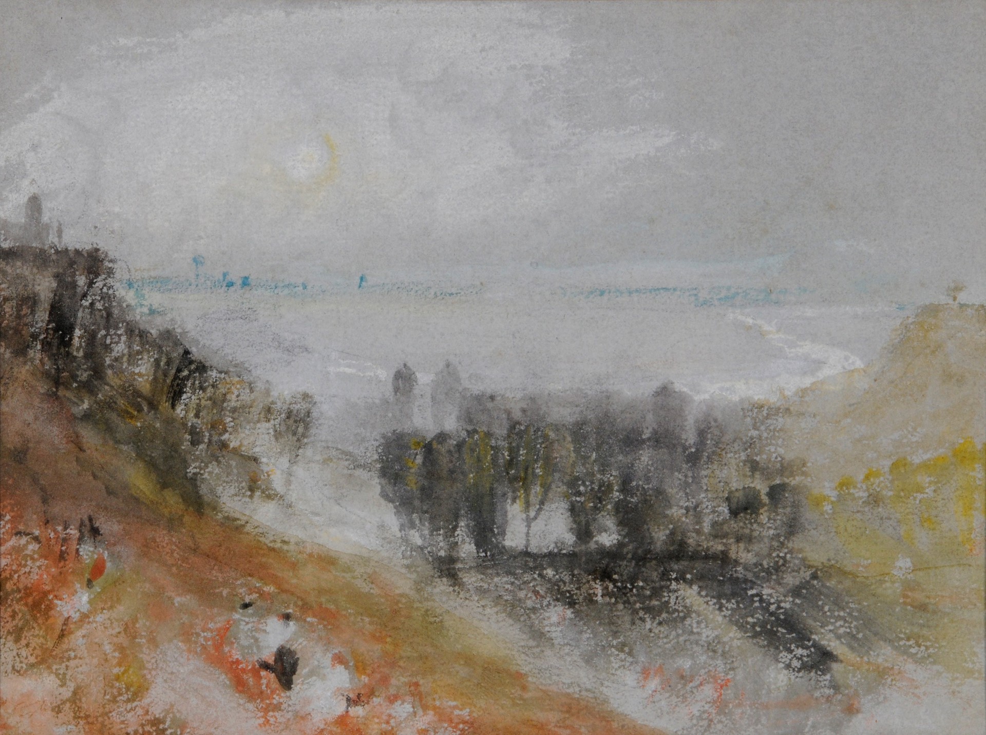 Tancarville - by J. M. W. Turner
