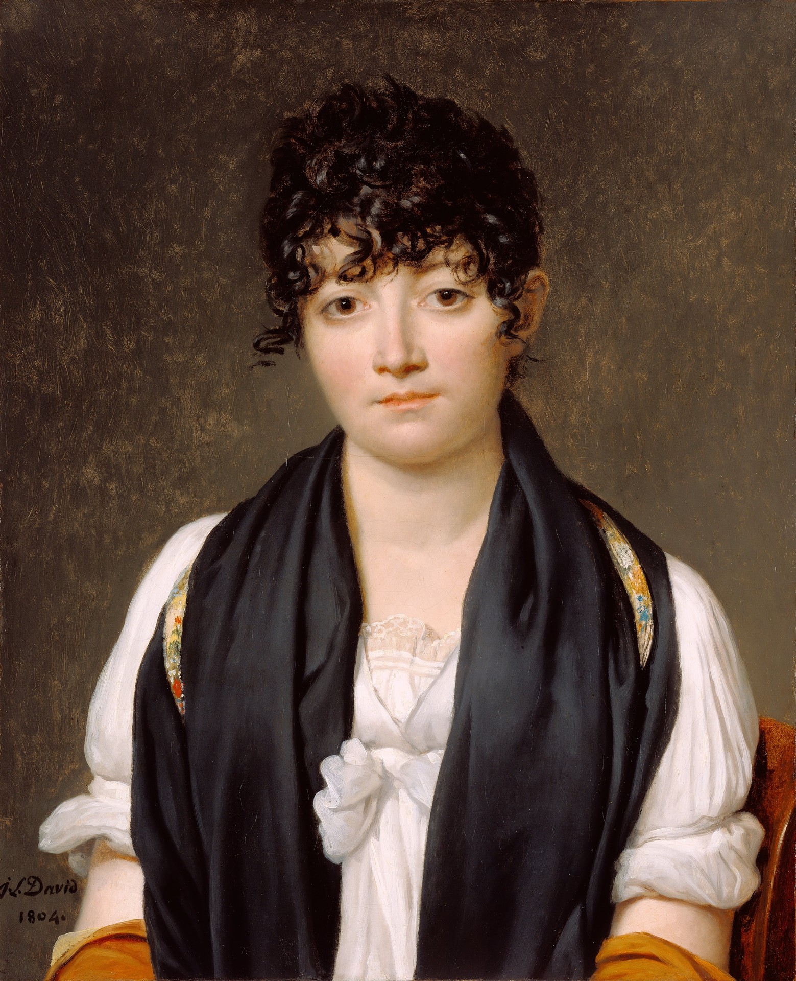 Suzanne Le Peletier de Saint-Fargeau - by Jacques-Louis David