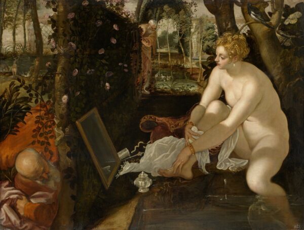 Susanna and the Elders - by Tintoretto