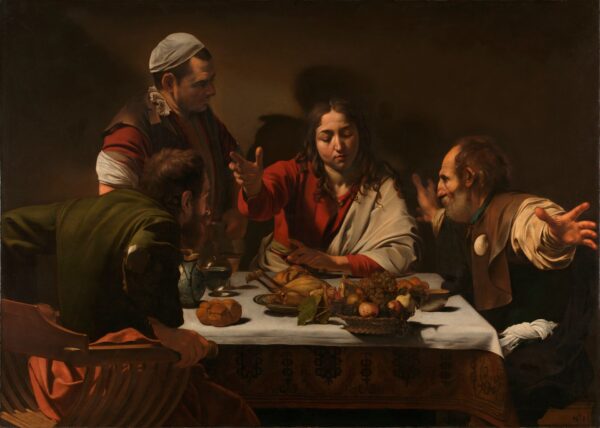 Supper at Emmaus - by Caravaggio