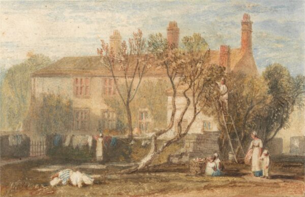 Steeton Manor House, Near Farnley - by J. M. W. Turner